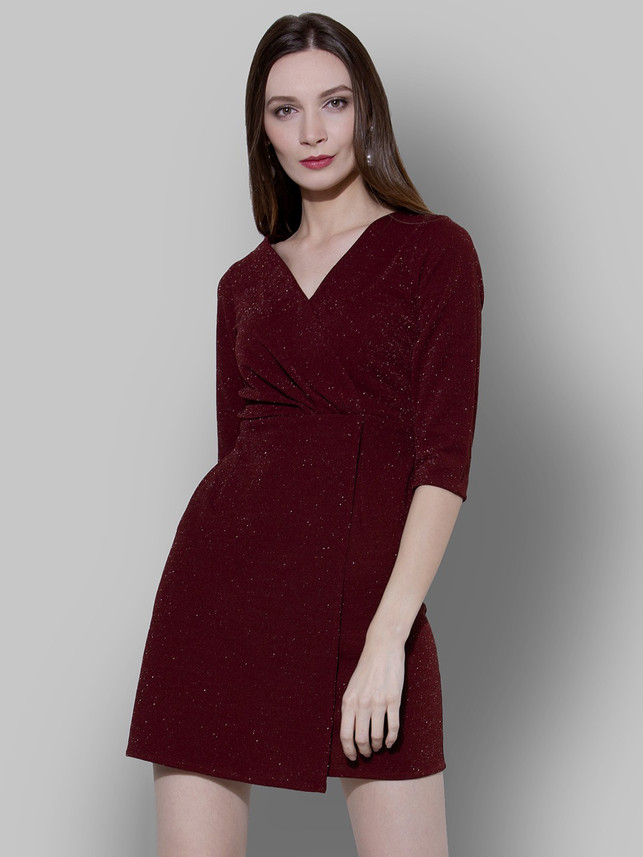 faballey maroon dress off 63 