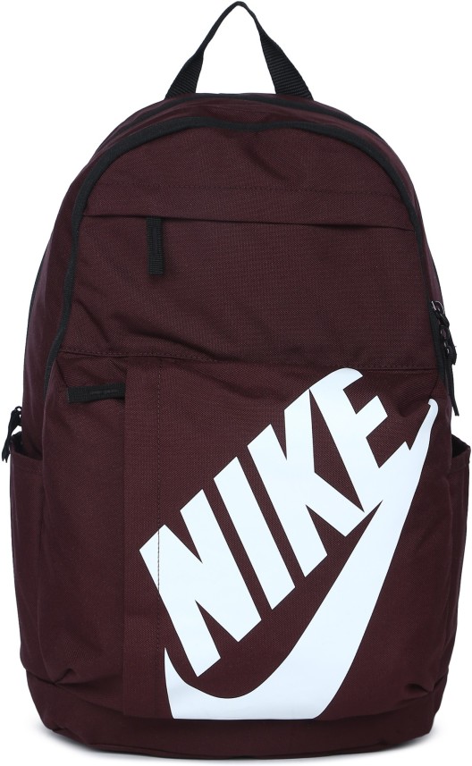 nike backpack burgundy