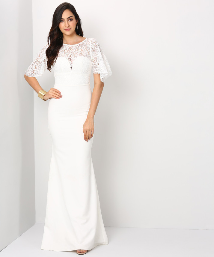 women white gown