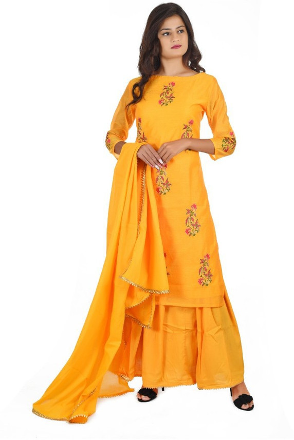Sharara suit on flipkart shop