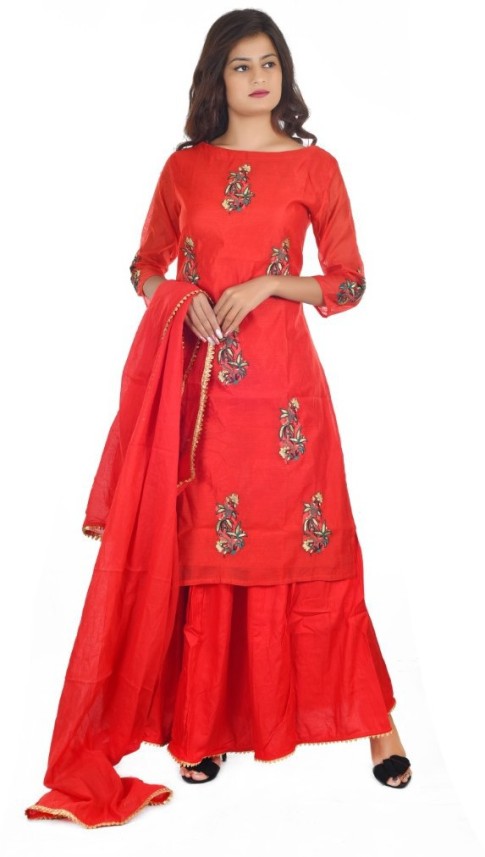 kurti sharara set flipkart