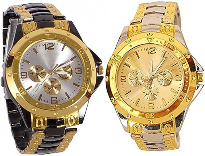 mens gold watch cheap