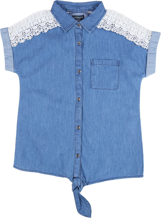 Pantaloons Girls Casual Denim Top Price 