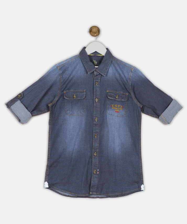 jeans shirt for boy flipkart