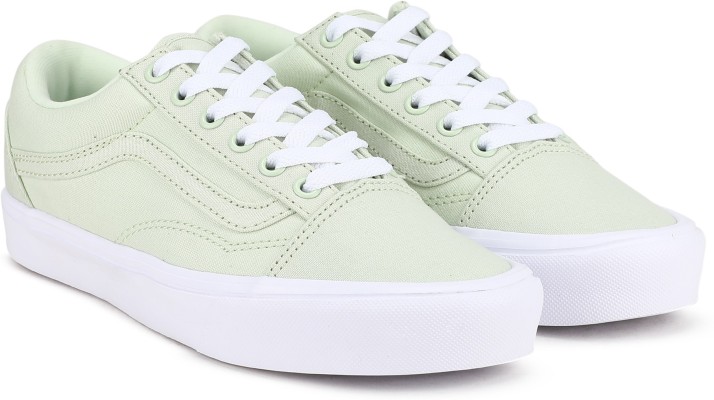 vans old skool lite green