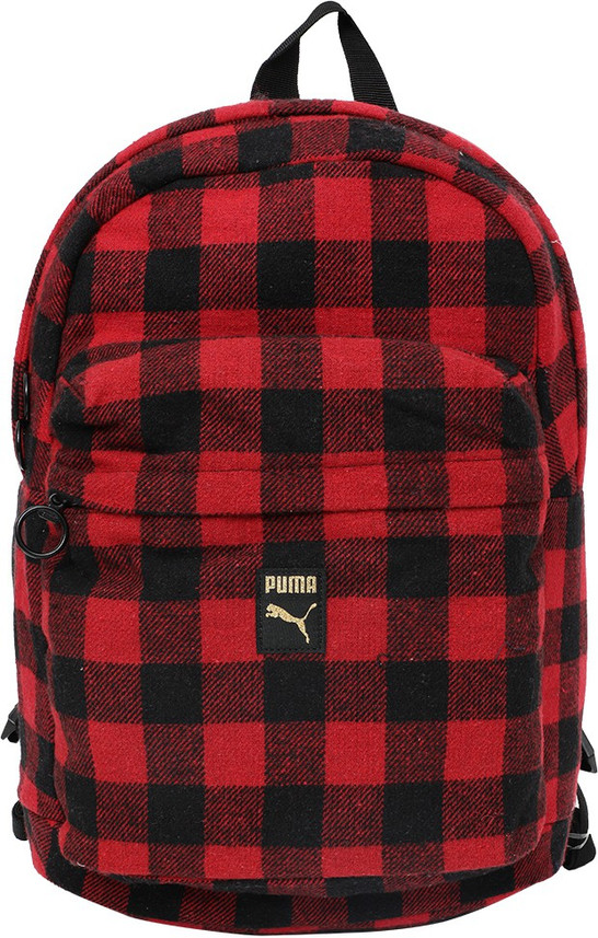 red and black puma backpack