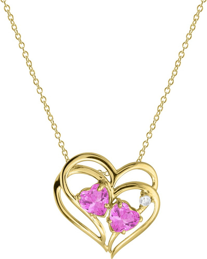 SilverDew Pendant Necklace For Woman 