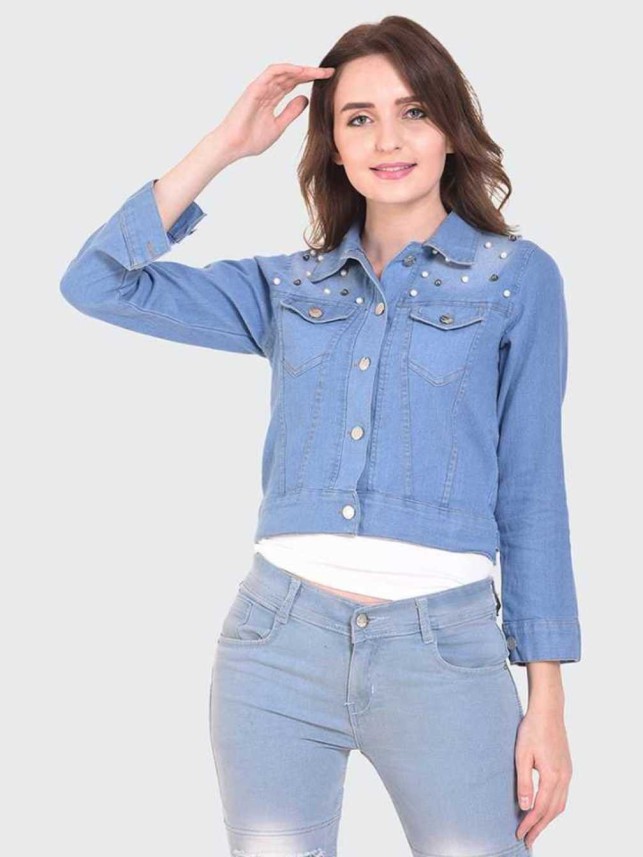 denim jackets for women flipkart