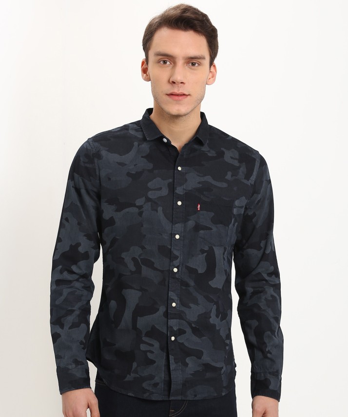 LEVI'S Men Military Camouflage Casual 