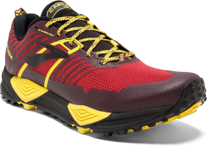 brooks cascadia 1 mens red