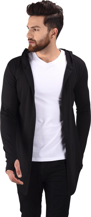 long shrug for mens black