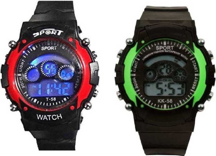 digital watch for boys flipkart