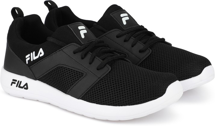 fila shoes men black