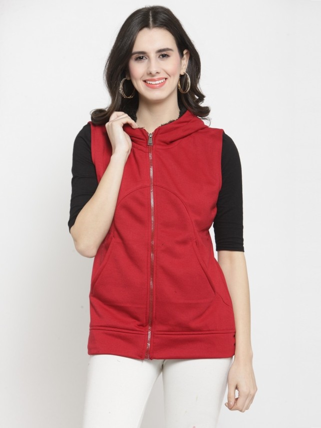 sleeveless hoodie flipkart