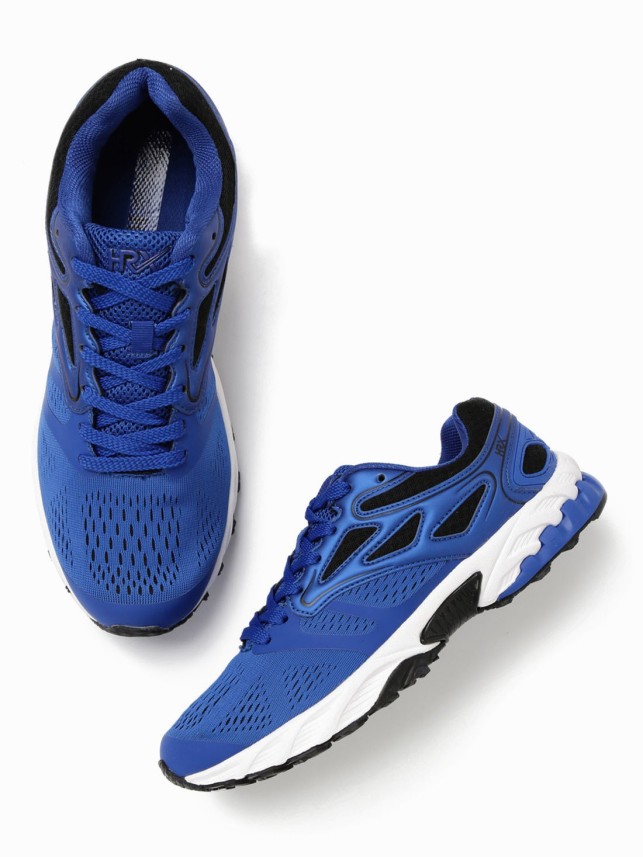 hrx by hrithik roshan blue running shoes