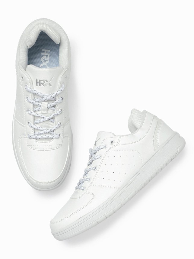 hrx men white sneakers