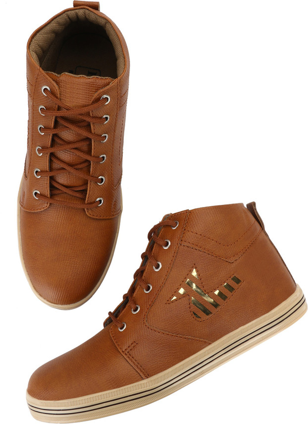 brown colour canvas shoes