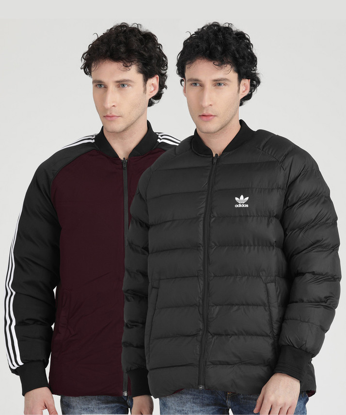 adidas full sleeve solid men's jacket