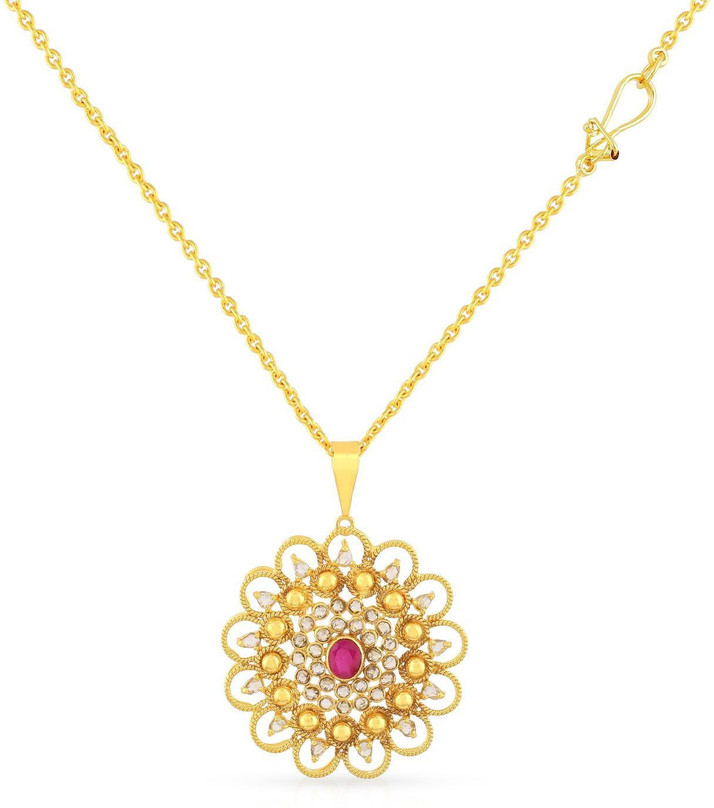 MALABAR GOLD \u0026 DIAMONDS SJSP1319 22kt 