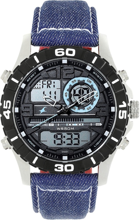 fastrack digital plus analog watches