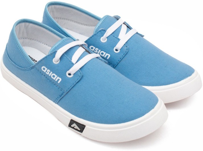 sky blue casual shoes