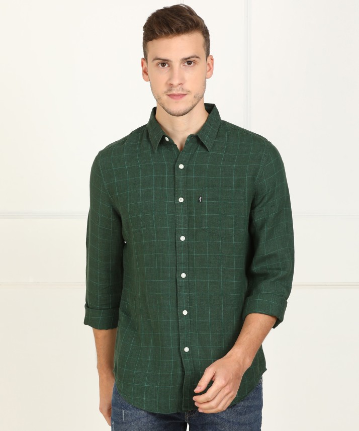 levis green shirt