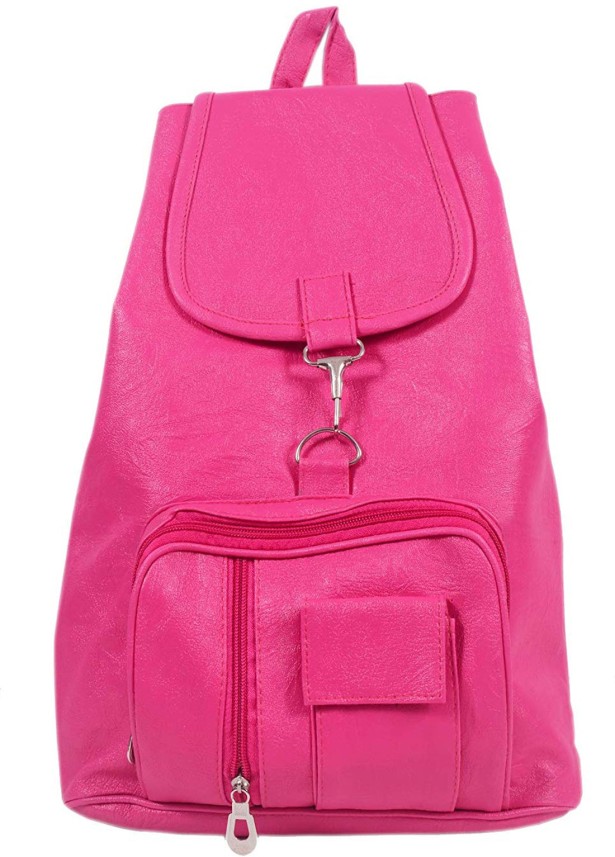 pink travel backpack