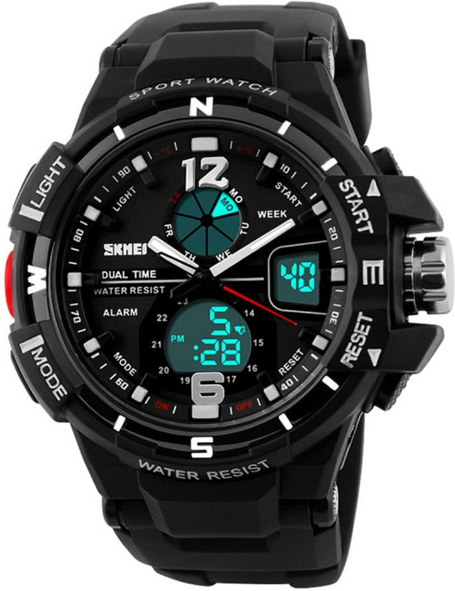 skmei dual time watch instructions