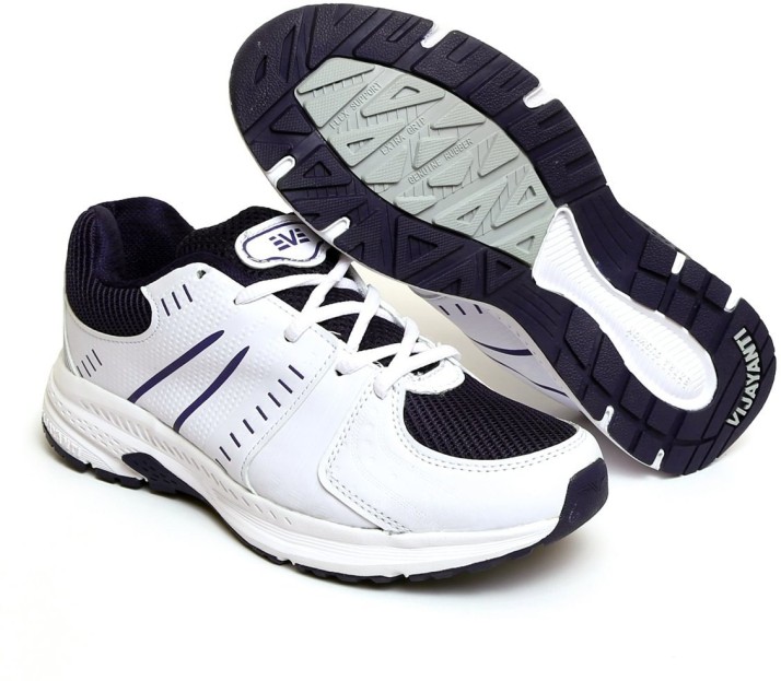 Buy Vijayanti Running Shoes White Blue 