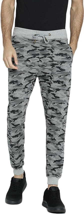 BREAKBOUNCE Camouflage Men Grey Track 