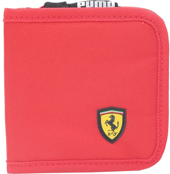 Puma Men Casual Red Fabric Wallet Rosso 