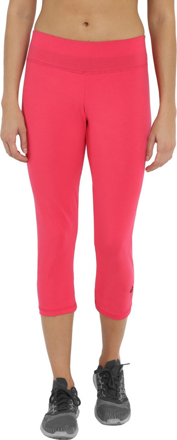 Sports Capri - 1391 Women Pink Capri 