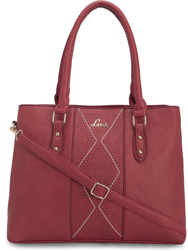 lavie satchel red