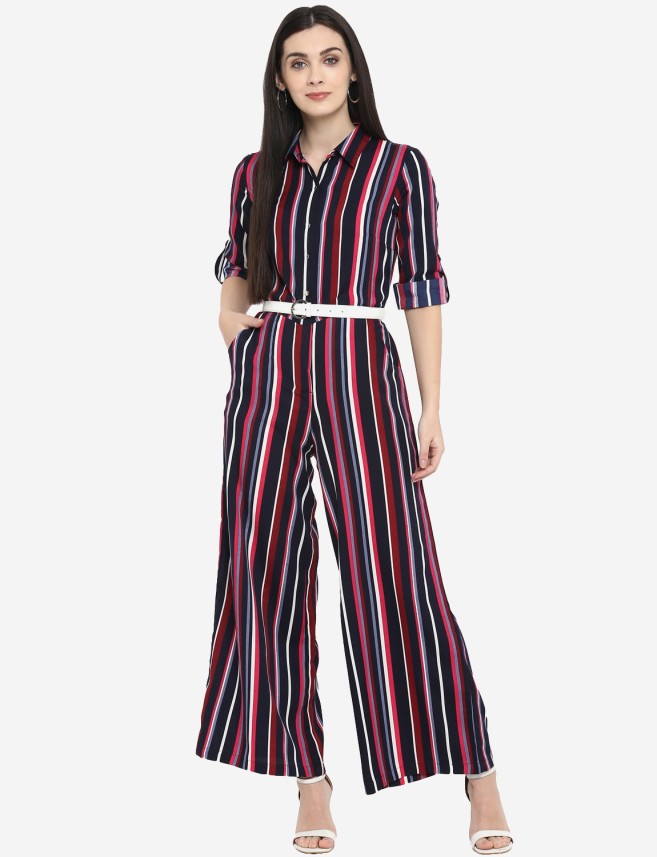 womens jumpsuit striped