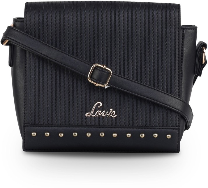 lavie black sling bag