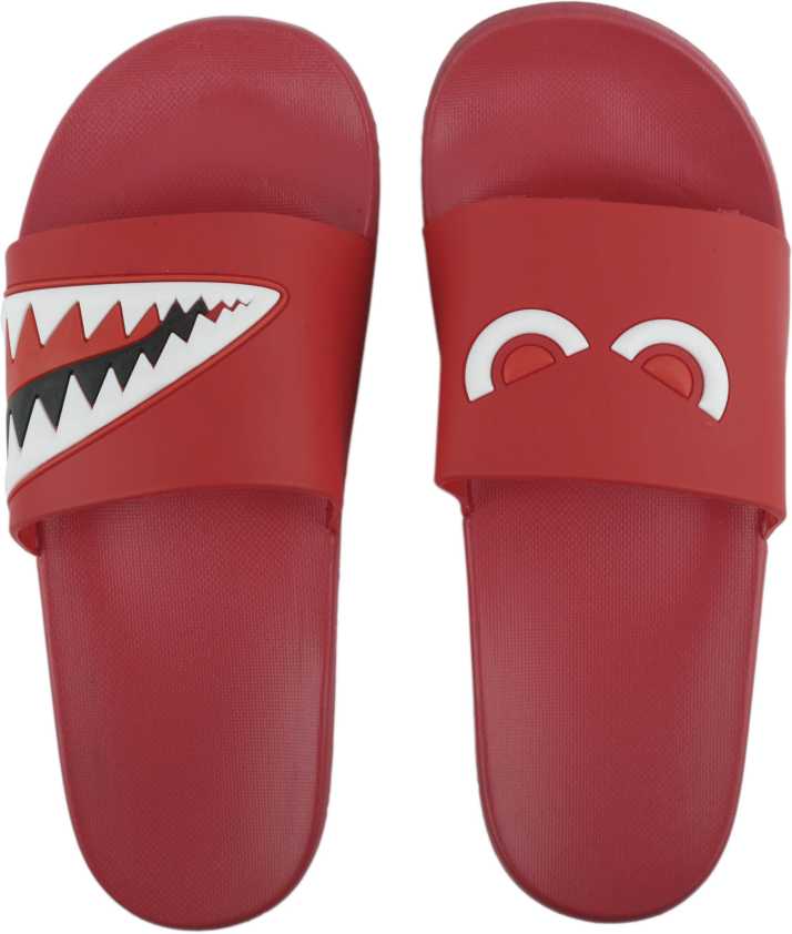 IRSOE Red Women's Slider Slippers Flip Flop Slides - Buy IRSOE Women's Slider Slippers Flip Flop Slides Online at Best Price - Shop Online for Footwears in India | Flipkart.com