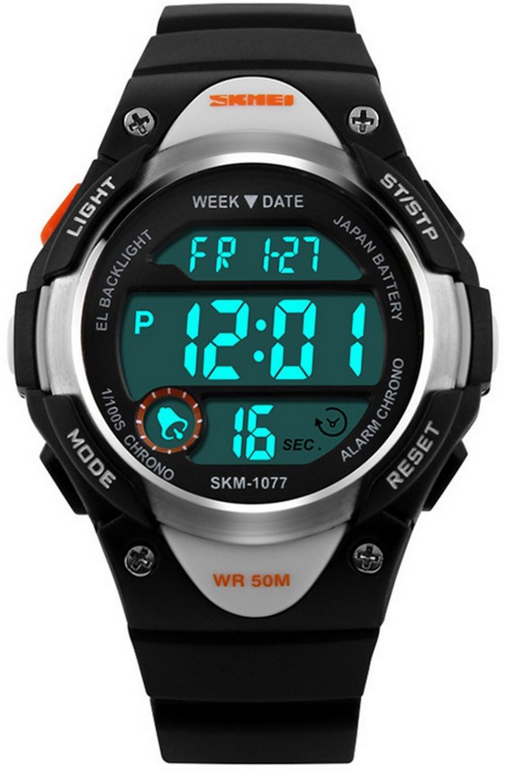 stainless steel back water resistant digital