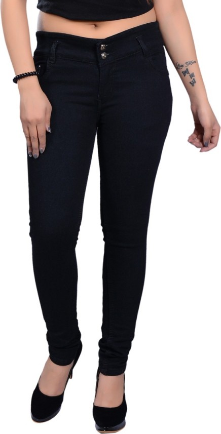 black jeans for ladies flipkart