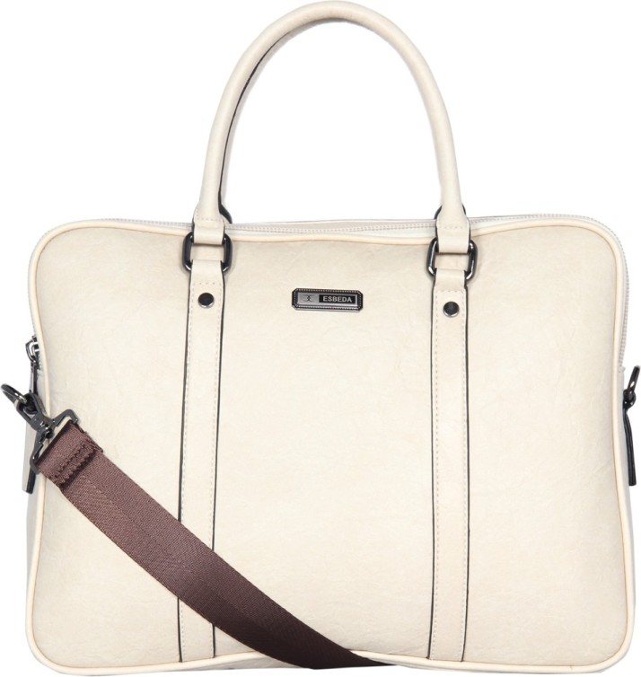 esbeda leather laptop bag