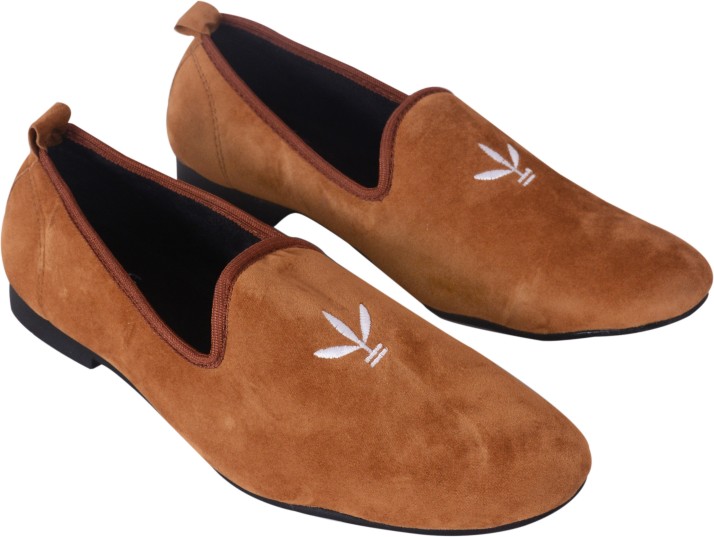 DejaVu Casual Shoes Velvet Loafers For 