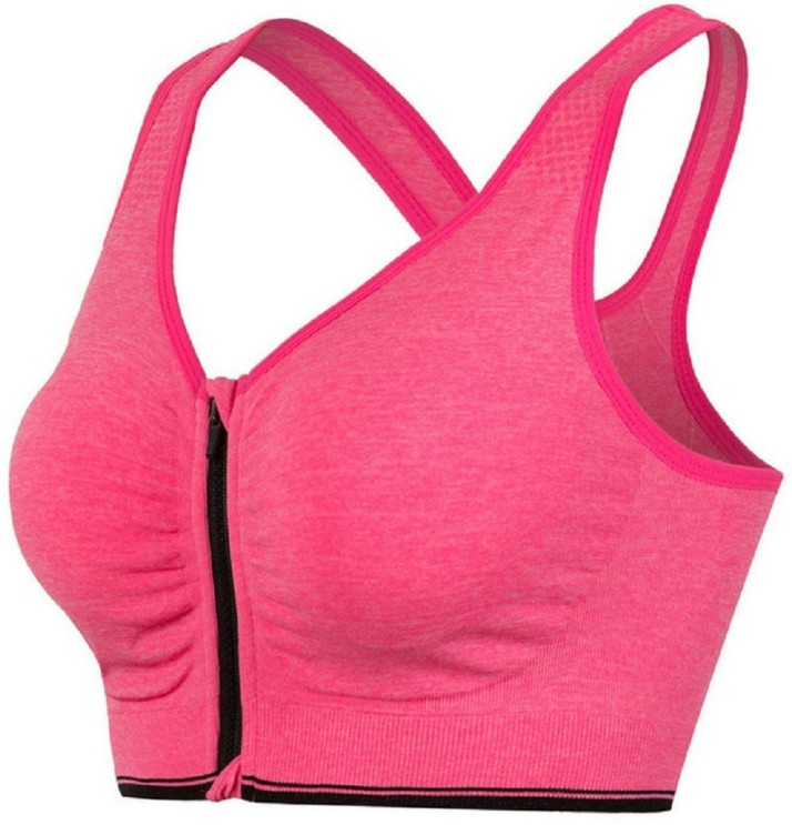 sports bra front opening