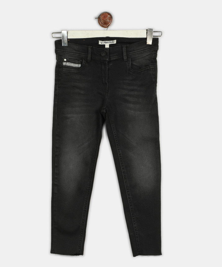 allen solly black jeans
