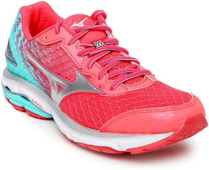 mizuno pink running shoes