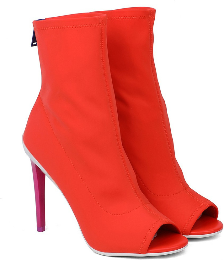 aldo orange heels