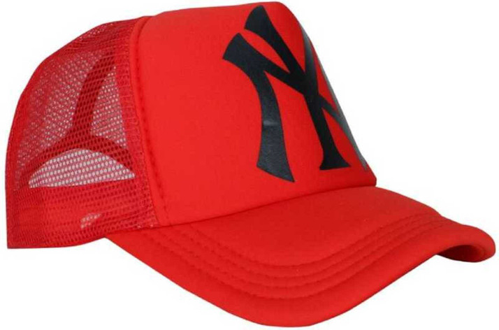 ny red baseball cap