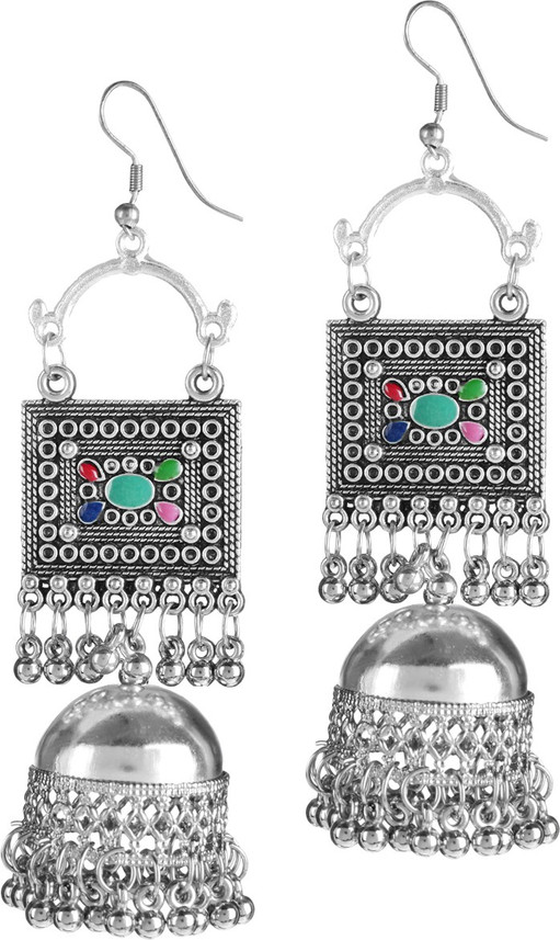 Buy STEEPLOOK Elegant Oxidised Silver 