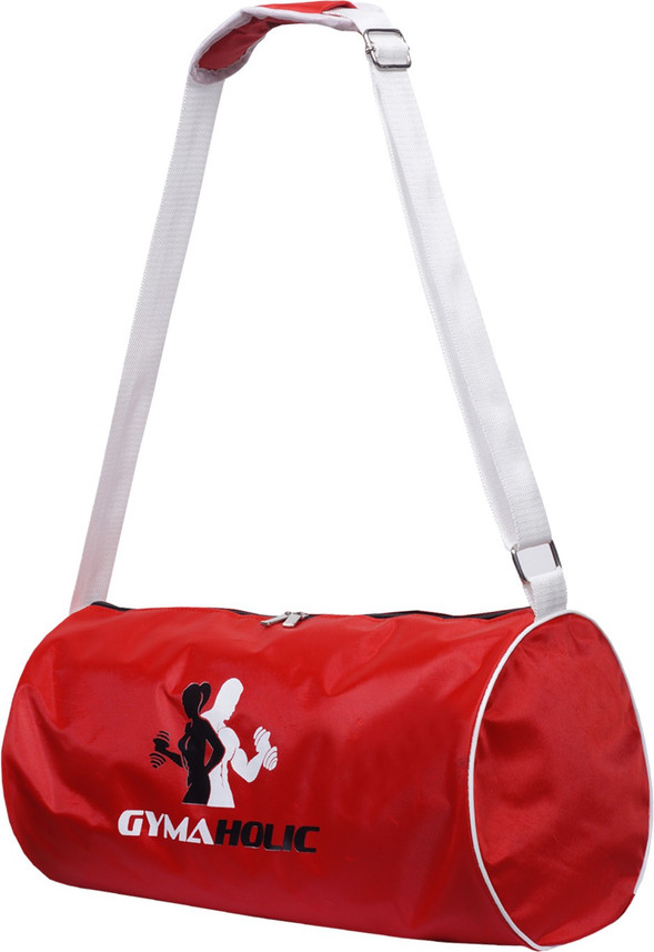 DEE MANNEQUIN Red Gymaholic Duffel Gym