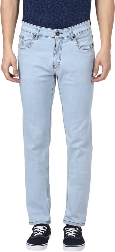 MONTE CARLO Slim Men Light Blue Jeans 