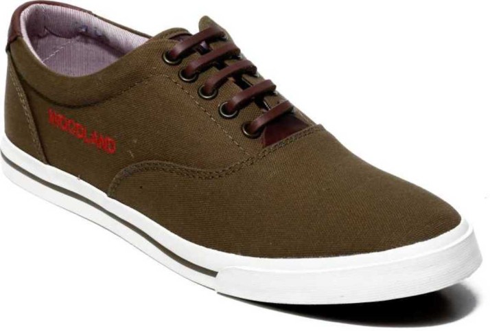 woodland canvas shoes price
