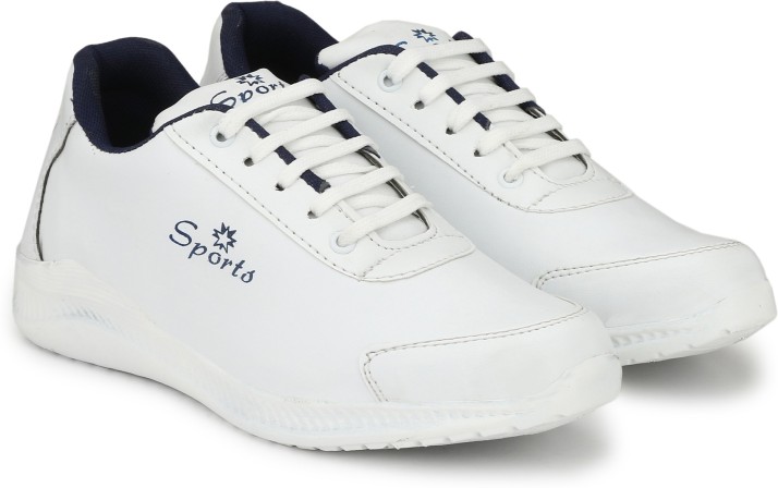 Kingson Casual White Sports Shoes For 